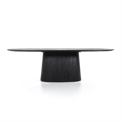 Eettafel Aron | Mangohout | Ovaal