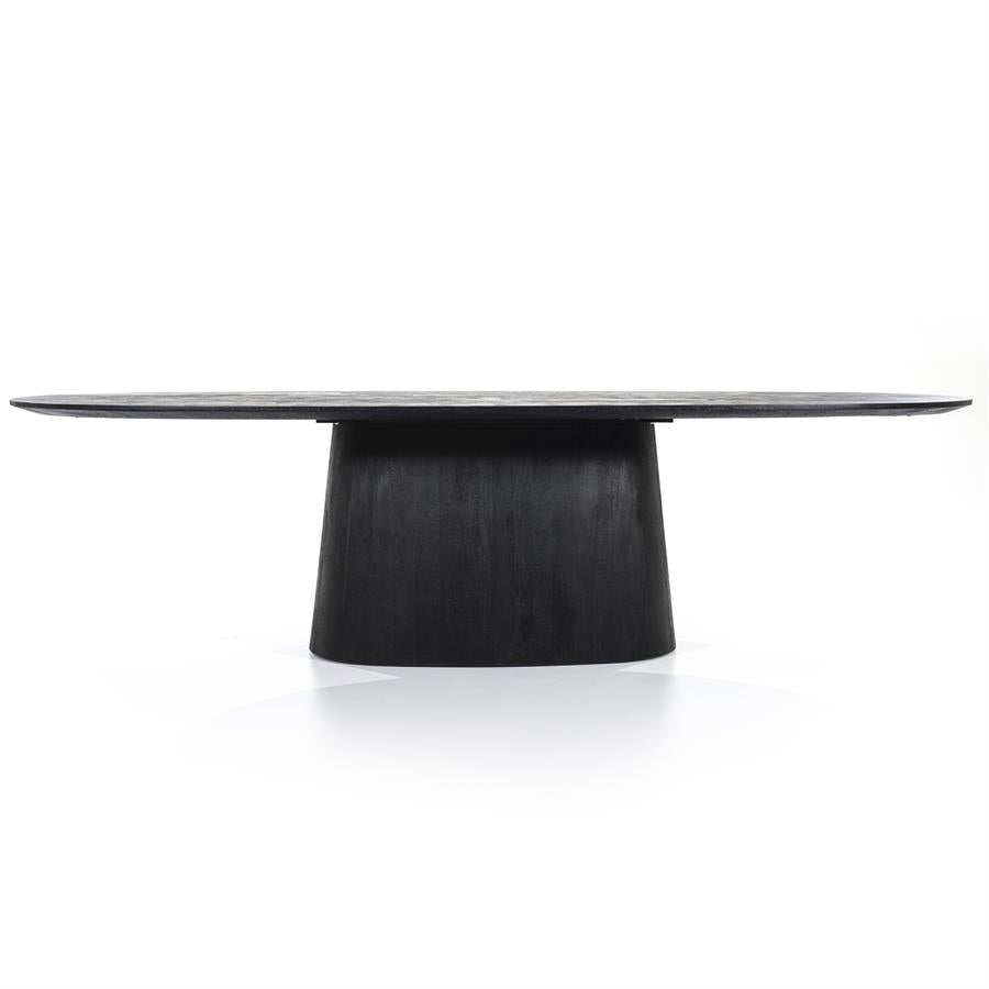 Eettafel Aron | Mangohout | Ovaal