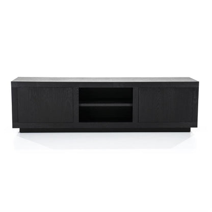 Tv-meubel Helsinki | Zwart Eikenhout