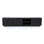 Tv-meubel Helsinki | Zwart Eikenhout