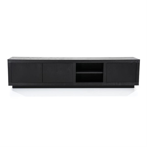 Tv-meubel Helsinki | Zwart Eikenhout