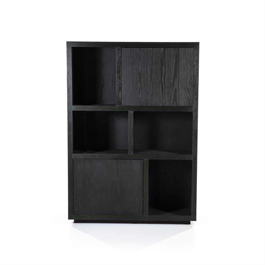 Kast Helsinki | Zwart Eikenhout