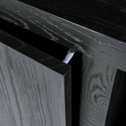Kast Helsinki | Zwart Eikenhout
