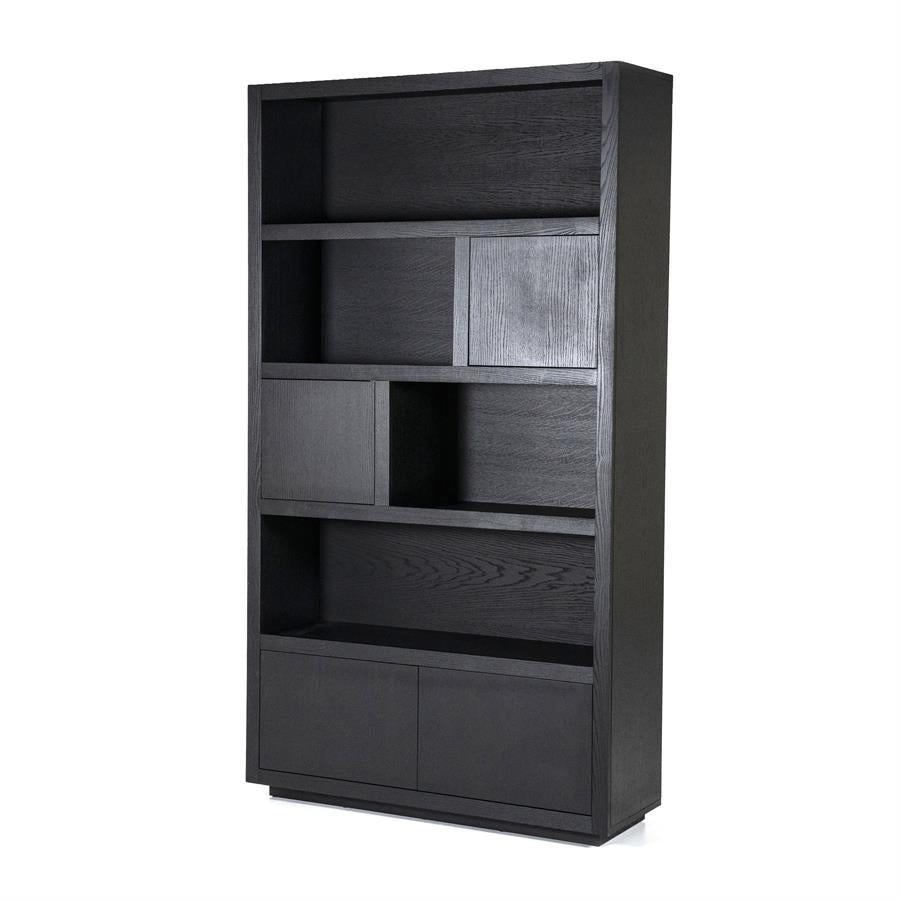 Kast Helsinki | Zwart Eikenhout