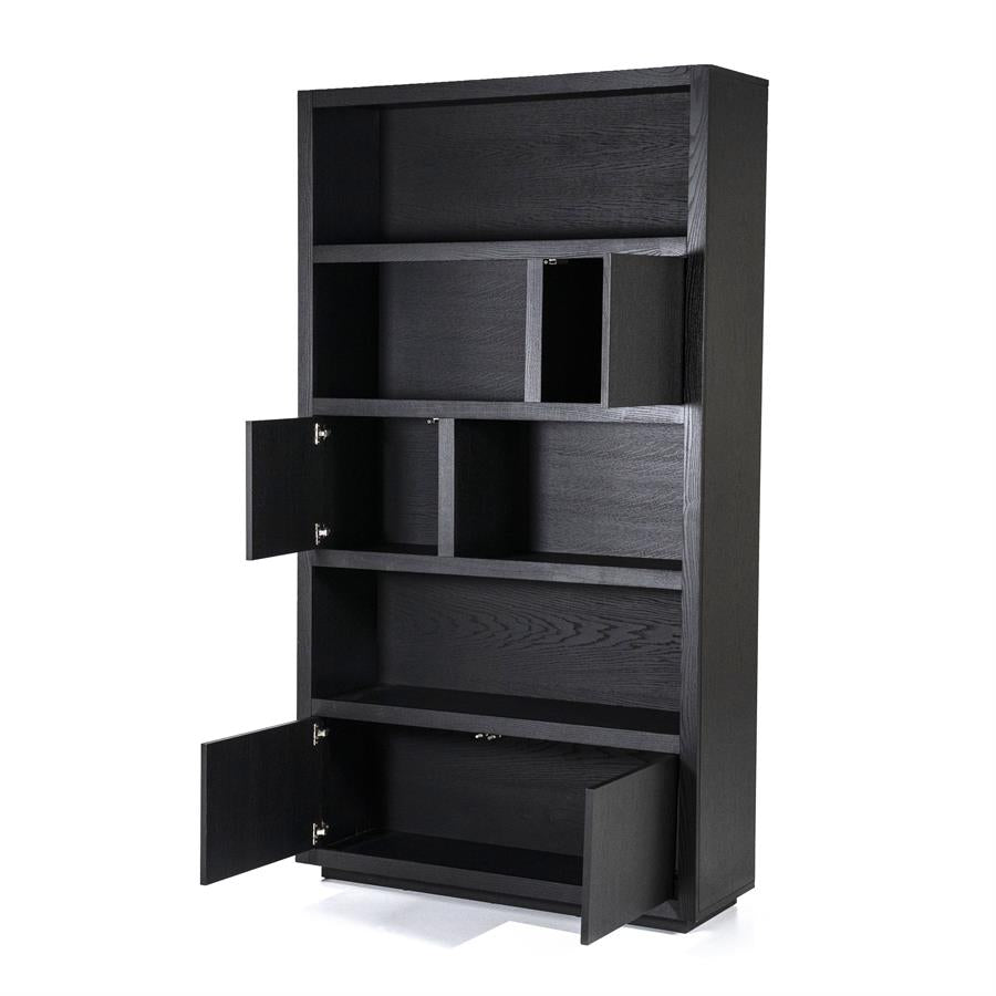 Kast Helsinki | Zwart Eikenhout
