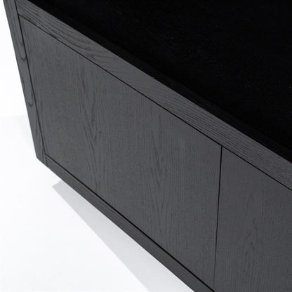 Kast Helsinki | Zwart Eikenhout