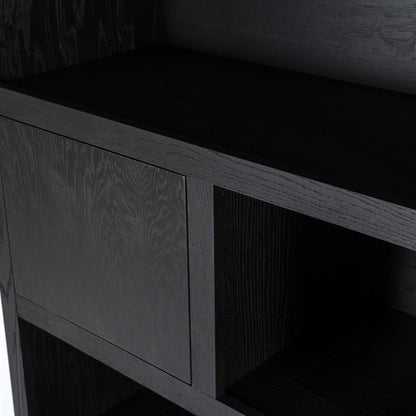 Kast Helsinki | Zwart Eikenhout