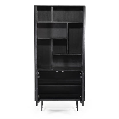 Kast Remi | Zwart Mangohout
