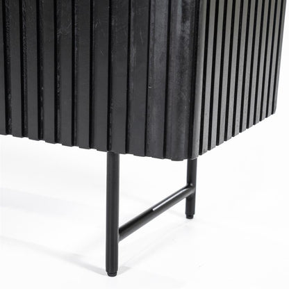 Kast Remi | Zwart Mangohout