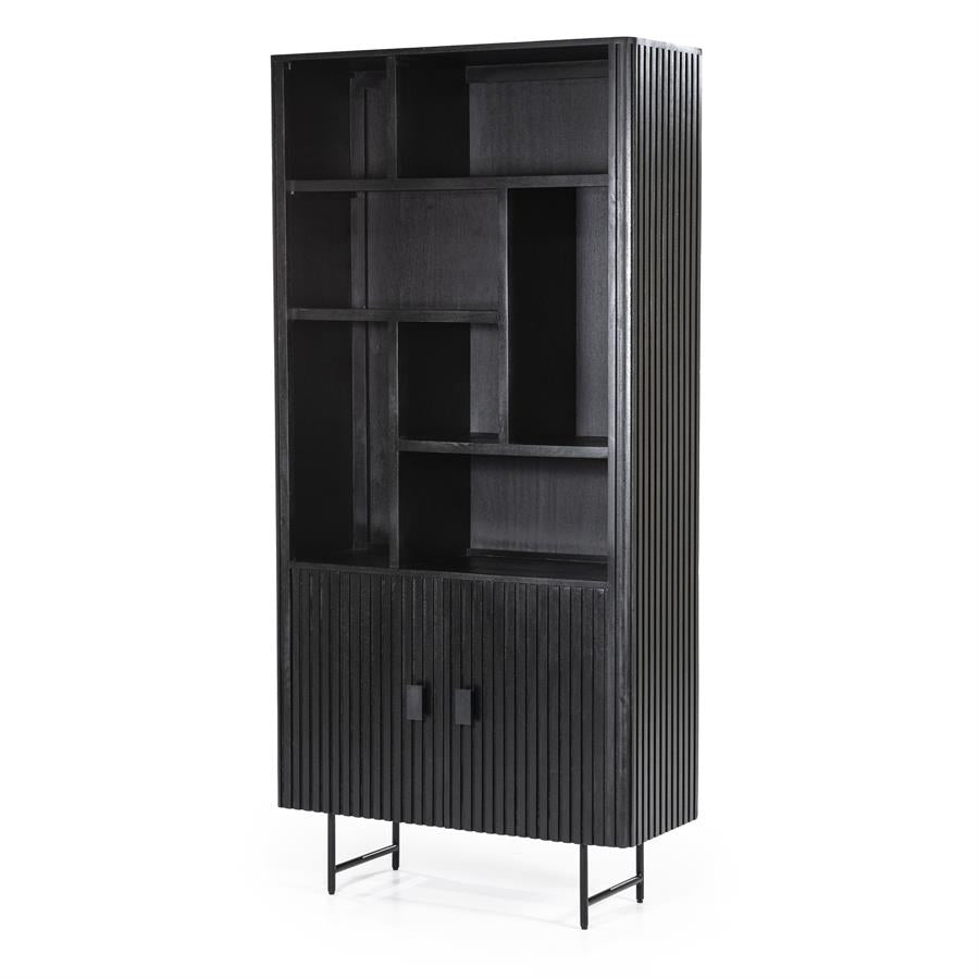 Kast Remi | Zwart Mangohout