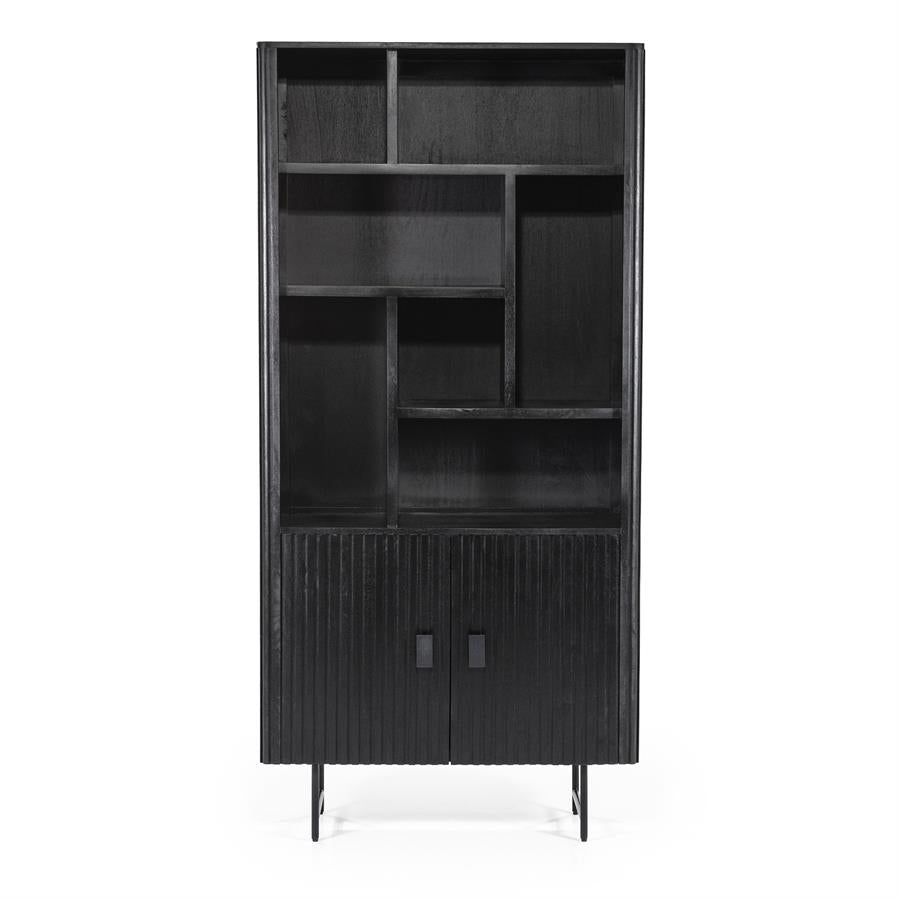 Kast Remi | Zwart Mangohout