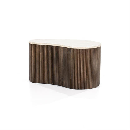Salontafel Mari | Bruin Travertin