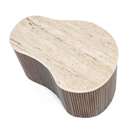 Salontafel Mari | Bruin Travertin