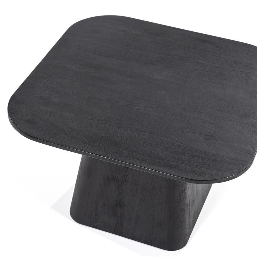 Bijzettafel Aron | Zwart Mangohout