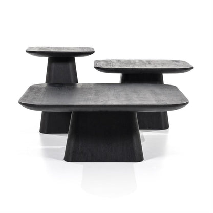 Bijzettafel Aron | Zwart Mangohout