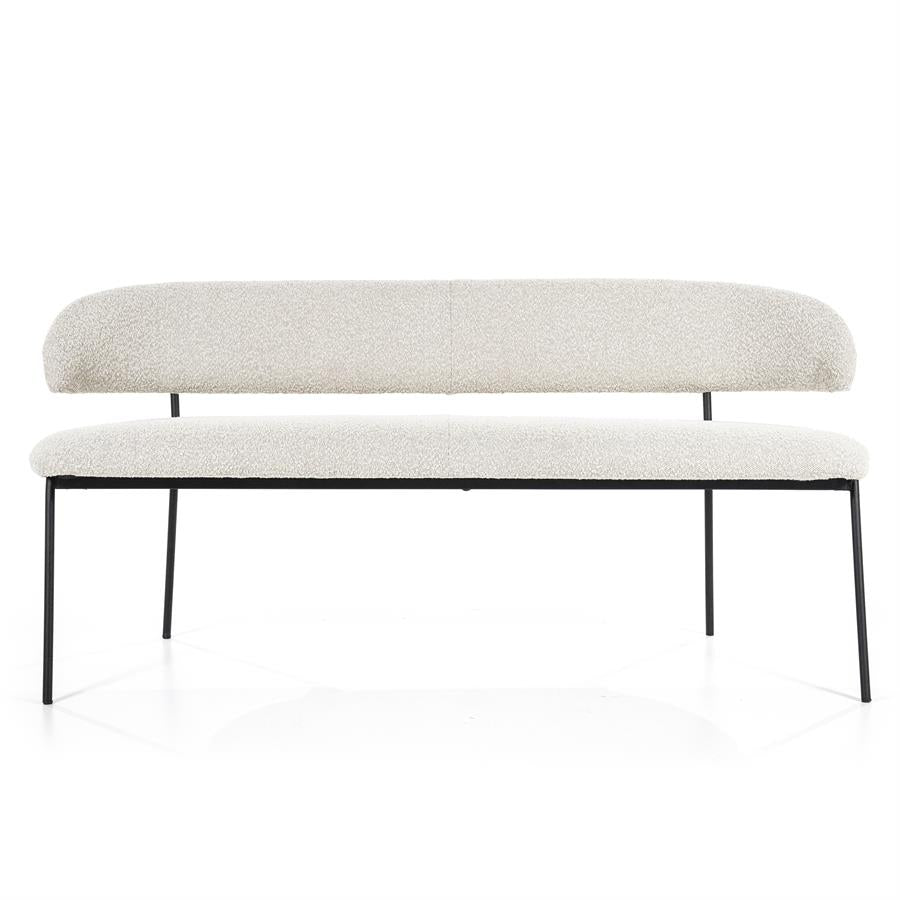 Eetkamerbank Luka | Beige Polyester