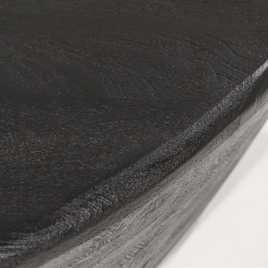 Salontafel Mila | Zwart Mangohout — Detail