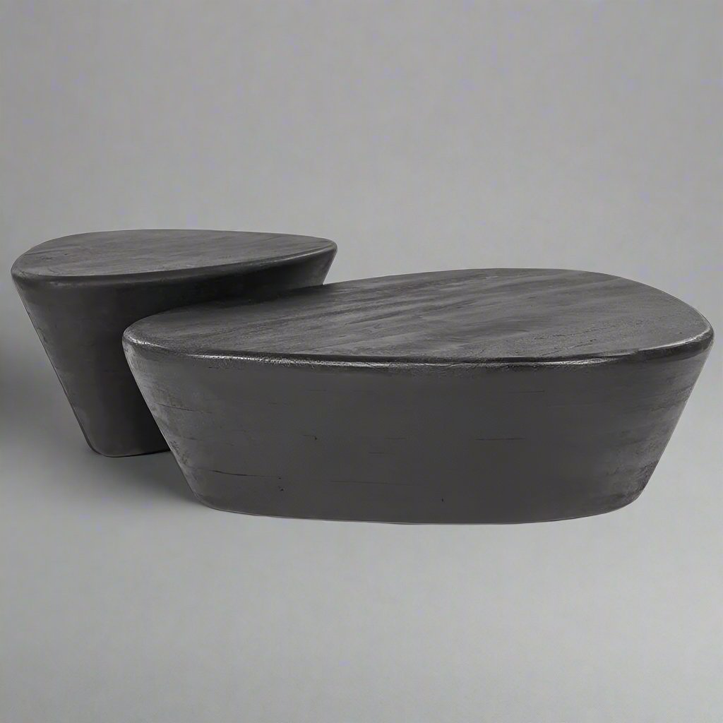 Salontafel Mila | Zwart Mangohout