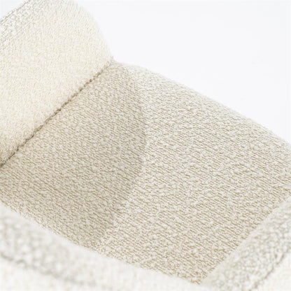 Eetkamerstoel Fabio | Beige Stof | Met Armleuning