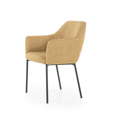 Eetkamerstoel Paul | Polyester | Met Armleuning