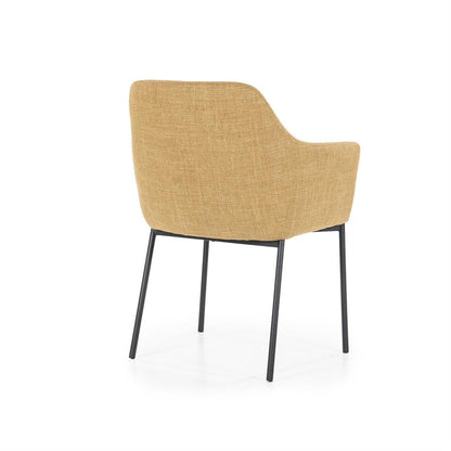 Eetkamerstoel Paul | Polyester | Met Armleuning