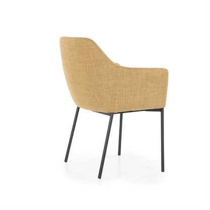 Eetkamerstoel Paul | Polyester | Met Armleuning