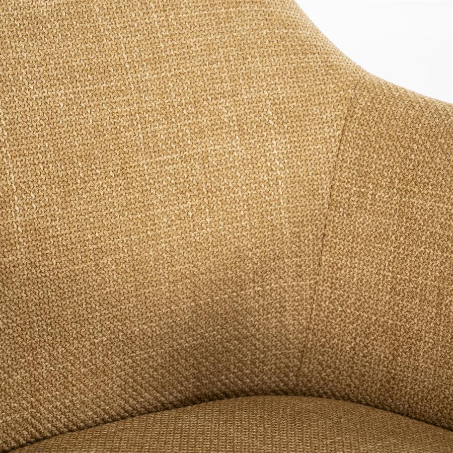 Eetkamerstoel Paul | Polyester | Met Armleuning