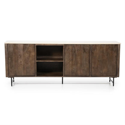 Dressoir Lio | Bruin Travertin