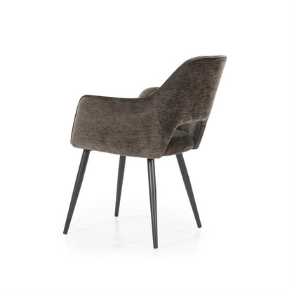 Eetkamerstoel Esmee | Polyester | Met Armleuning