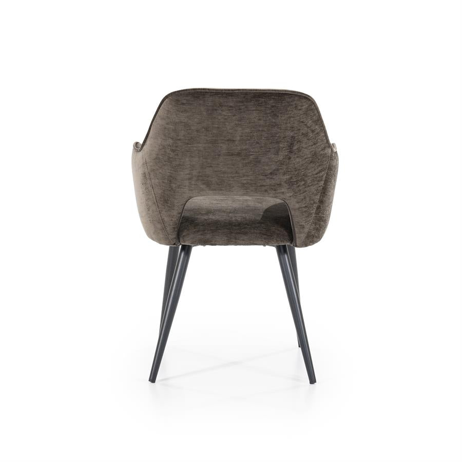 Eetkamerstoel Esmee | Polyester | Met Armleuning