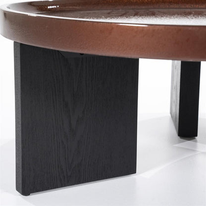 Salontafel Mayson | Rood MDF | Rond