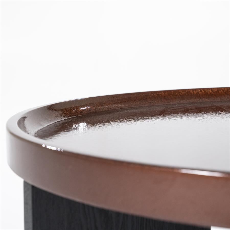 Salontafel Mayson | Rood MDF | Rond