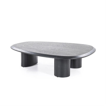 Salontafel Walter | Zwart Eiken Fineer | Organisch