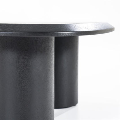 Salontafel Walter | Zwart Eiken Fineer | Organisch