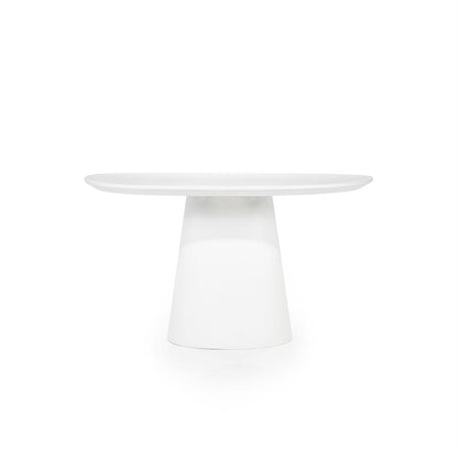 Eettafel Elin | Wit Magnesium Oxide | Rond