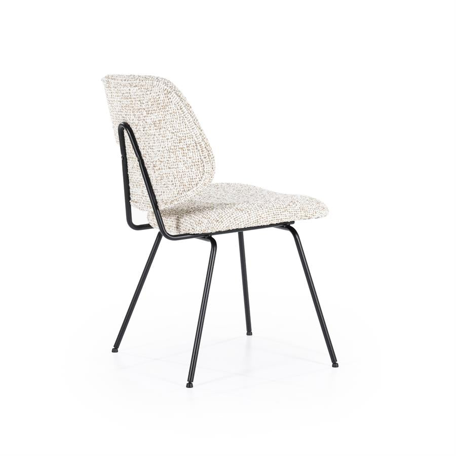 Eetkamerstoel Jon | Beige Stof