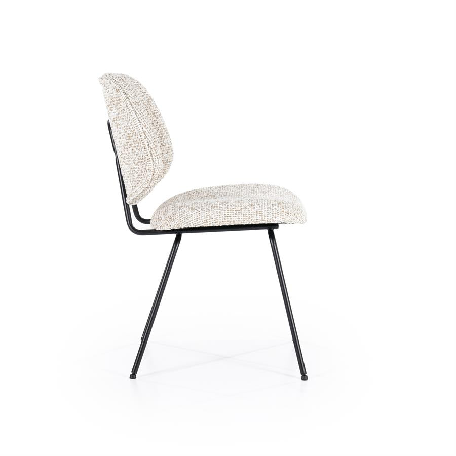 Eetkamerstoel Jon | Beige Stof