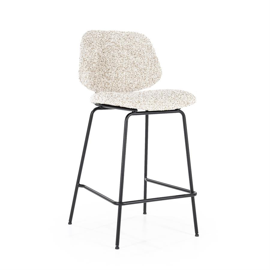 Barkruk Jon | Beige Stof