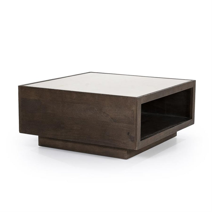 Salontafel Hazel | Bruin Marmer | Open Vak | Medium