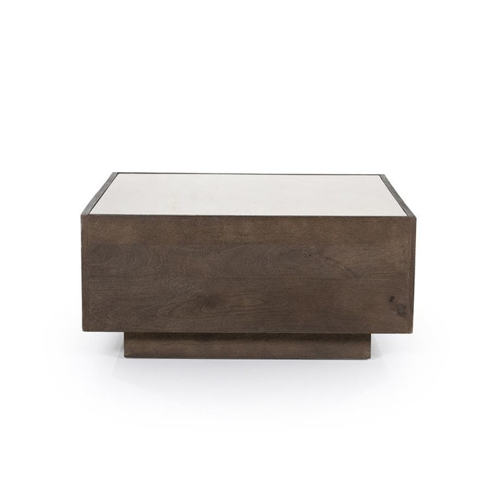 Salontafel Hazel | Bruin Marmer | Open Vak | Medium