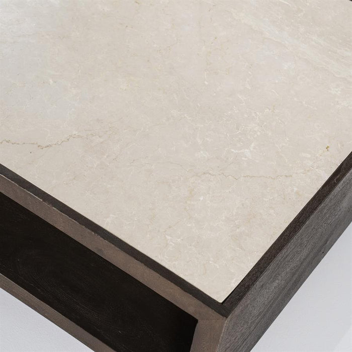 Salontafel Hazel | Bruin Marmer | Open Vak | Medium