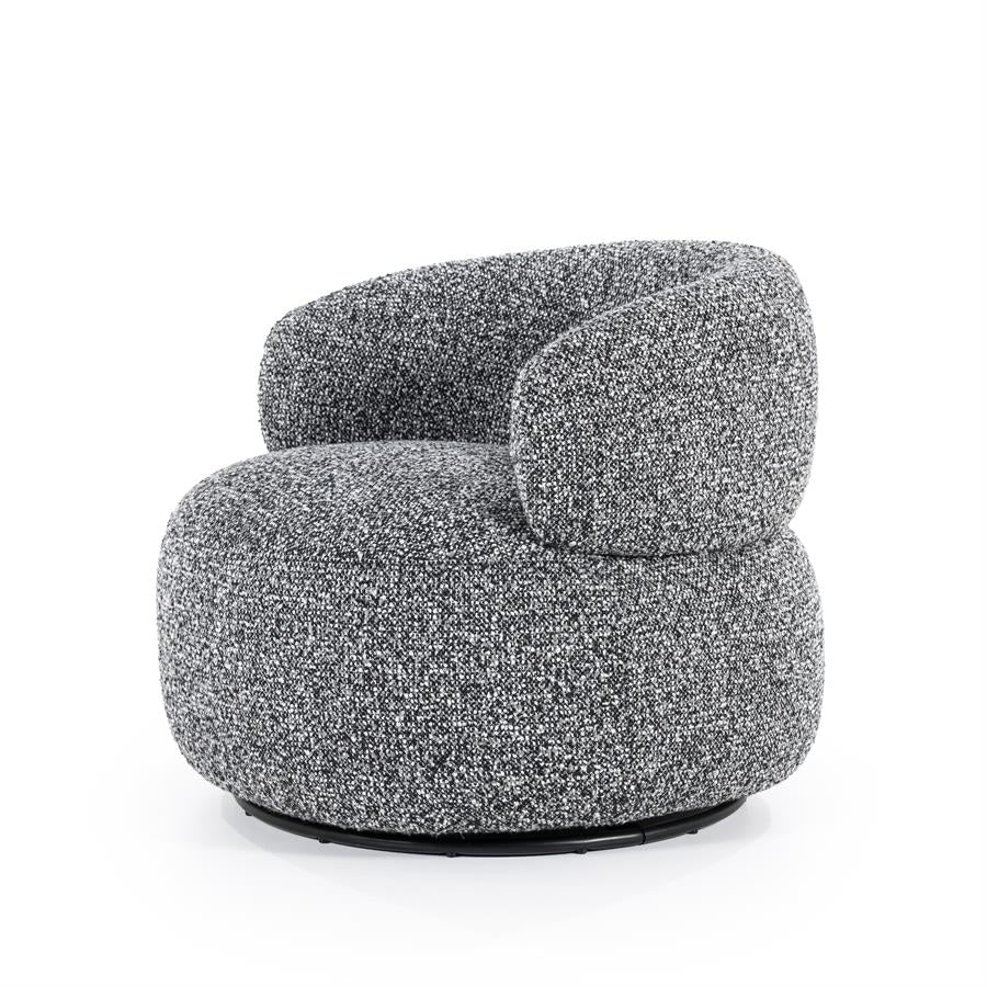 Fauteuil Maeve | Zwart Stof