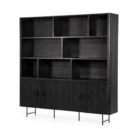 Kast Remi | Zwart Mangohout
