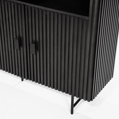 Kast Remi | Zwart Mangohout