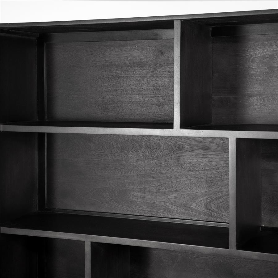 Kast Remi | Zwart Mangohout