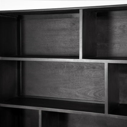 Kast Remi | Zwart Mangohout
