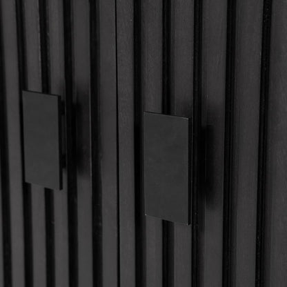 Kast Remi | Zwart Mangohout