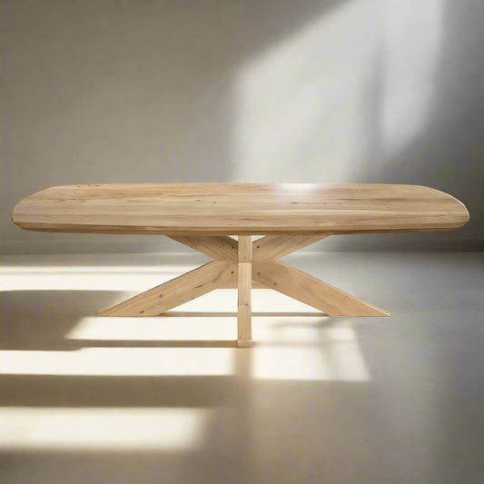 Salontafel Nikki | Naturel Acaciahout | Deens Ovaal