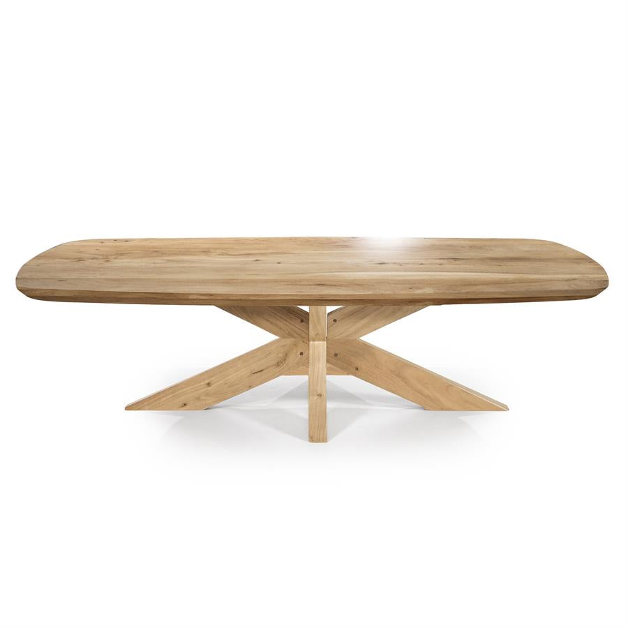 Salontafel Nikki | Naturel Acaciahout | Deens Ovaal