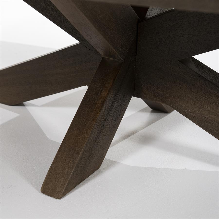 Salontafel Nikki | Bruin Mangohout | Deens Ovaal